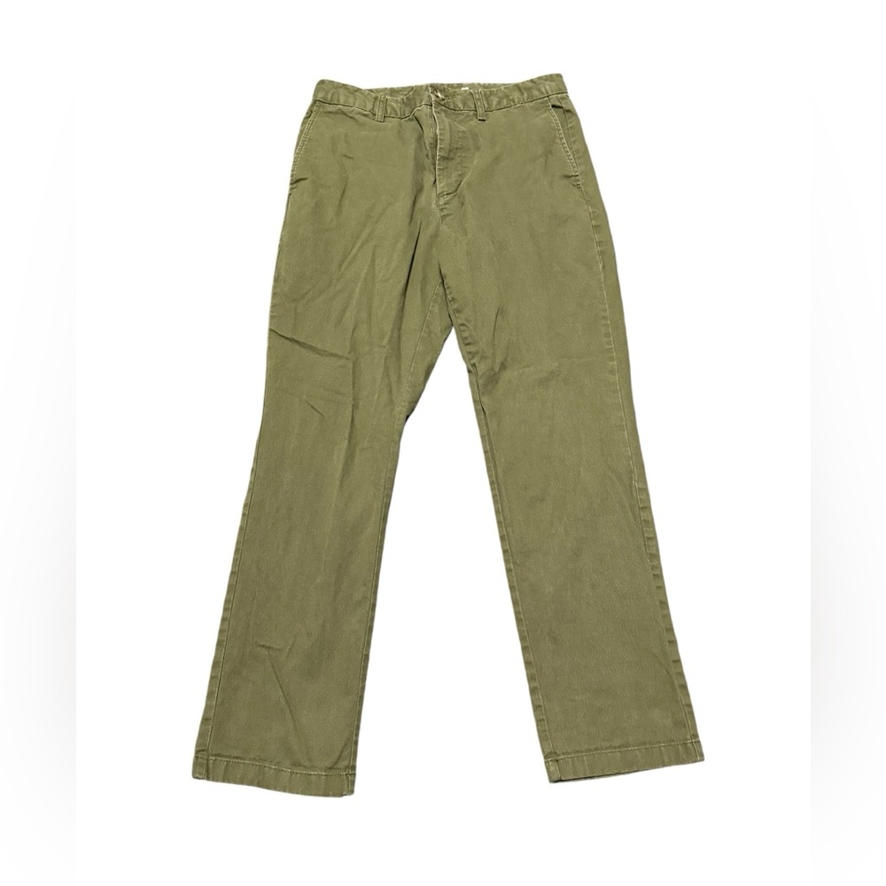 Old Navy Cotton Twill Slim Chino Pants. Size 30 x 30. Olive Green. GUC - Picture 1 of 5